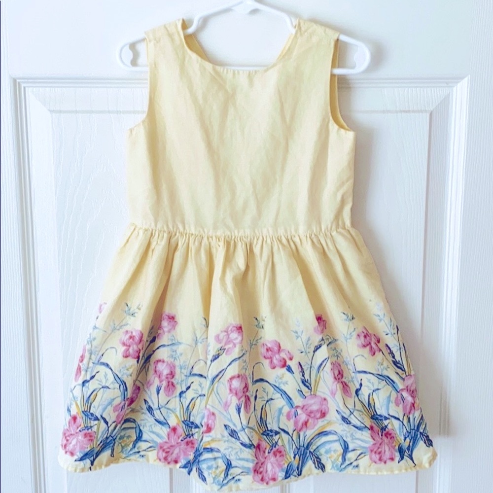Sleeveless Floral Print Dress